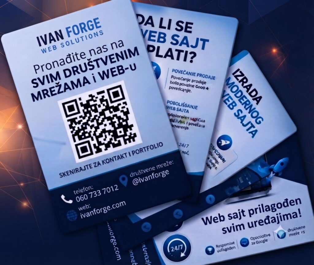 IVAN FORGE | Profesionalna izrada web sajtova koji privlače nove klijente i grade poverenje u vaš brend papiri
